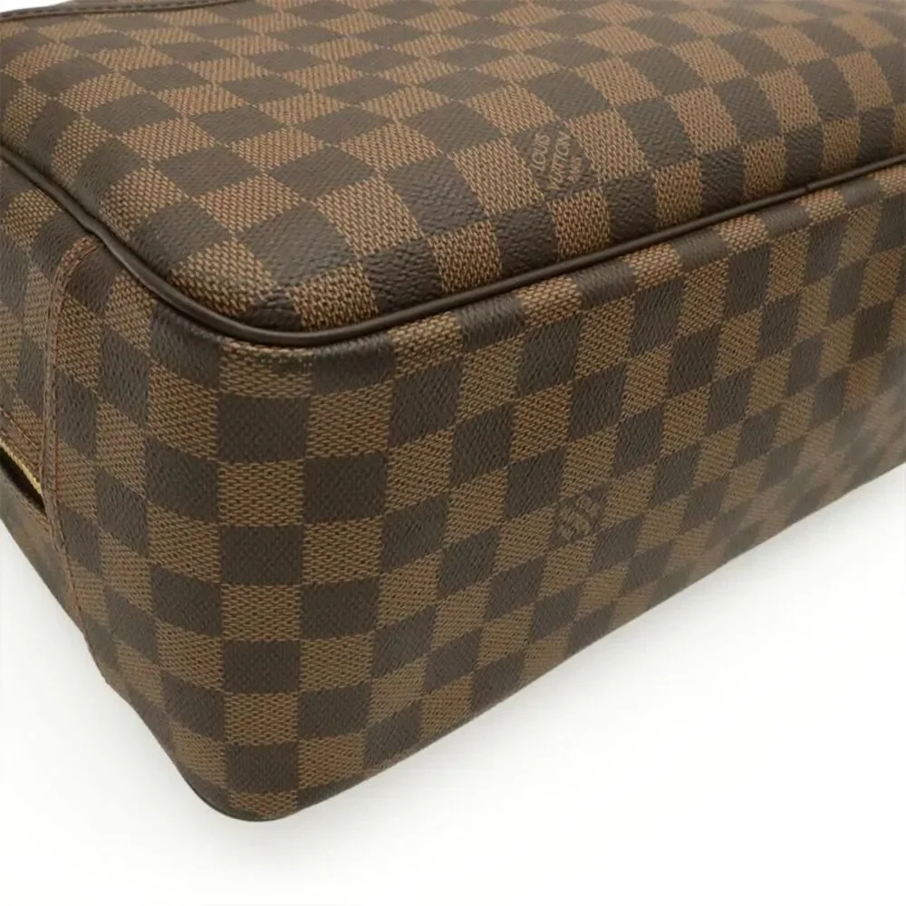 Louis Vuitton Damier Deauville Bowling Vanity Bag